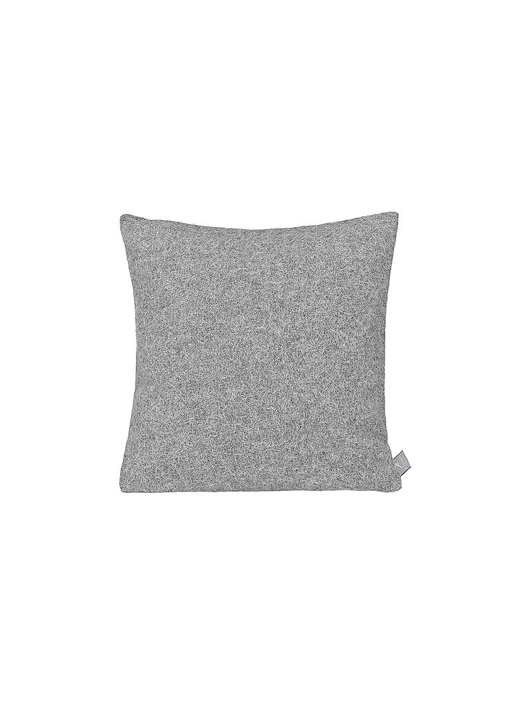 STEINER 1888 Zierpolster gefüllt ALINA 40x40cm Platin silber baby